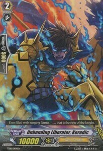 Unbending Liberator, Keredic Card Front