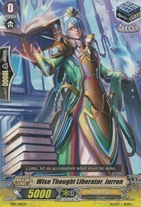 Wise Thought Liberator, Jurron [G Format] Card Front