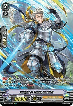 Knight of Truth, Gordon Card Front