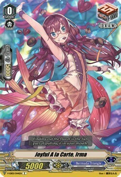 Joyful a la Carte, Irma [V Format] Card Front