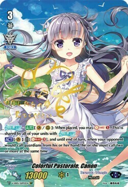 Colorful Pastorale, Canon [V Format] Card Front