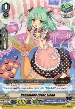 Handmade Lover, Elena [V Format] Card Front