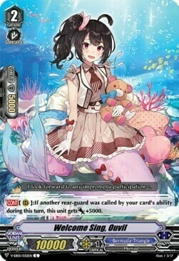 Welcome Sing, Ouvil [V Format] Card Front