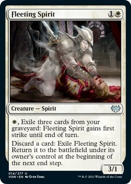 Fleeting Spirit Card Front