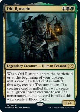 Old Rutstein Card Front