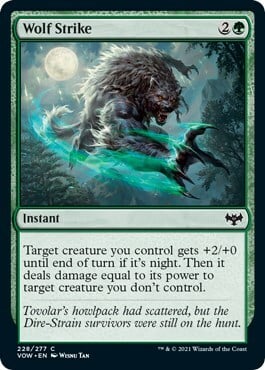 Wolf Strike Card Front