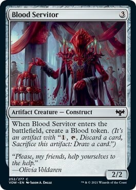 Blood Servitor Card Front
