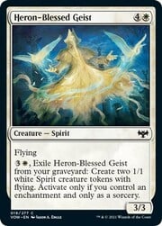 Geist bendito por las garzas