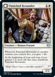 Panicked Bystander // Cackling Culprit 028
