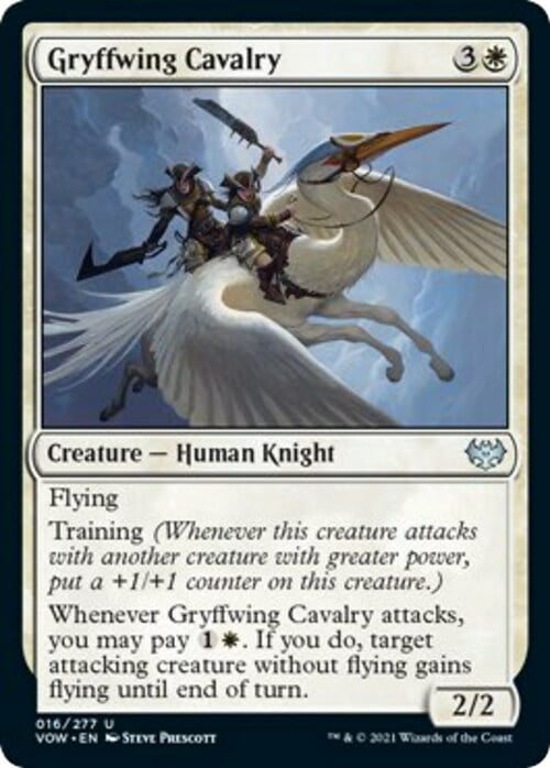 Gryffwing Cavalry Card Front