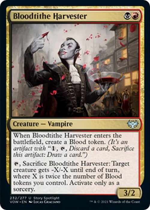 Bloodtithe Harvester Card Front