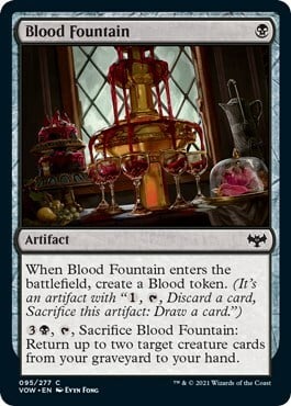 Blood Fountain Card Front