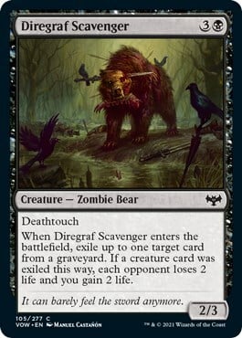 Diregraf Scavenger Card Front