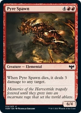 Pyre Spawn Card Front
