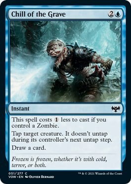 Chill of the Grave Card Front
