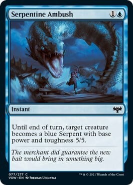 Serpentine Ambush Card Front