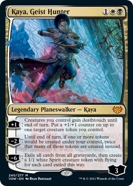 Kaya, Geist Hunter Card Front