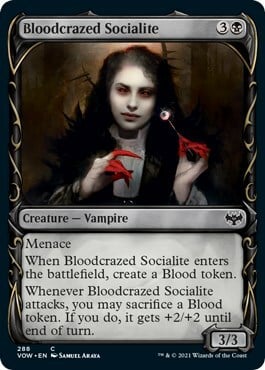 Bloodcrazed Socialite Card Front