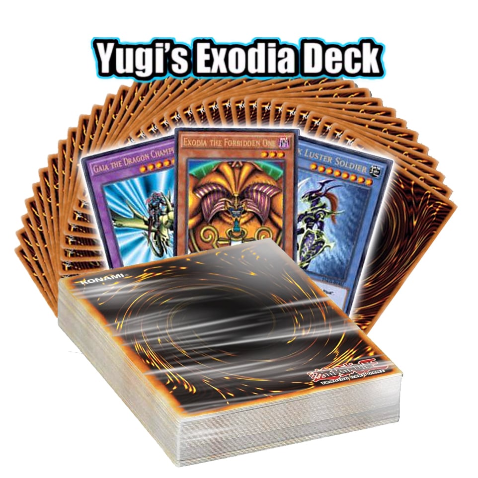 I Deck Leggendari di Yugi: Exodia Deck Card Pack