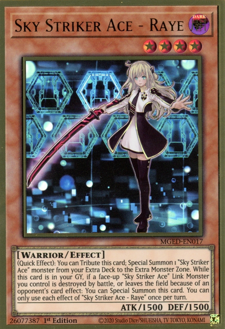 Sky Striker Ace - Raye Maximum Gold: El Dorado | Yu-Gi-Oh! | CardTrader