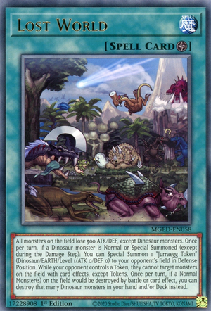 Lost World Card Front