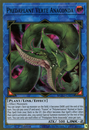 Predaplant Verte Anaconda · Premium Gold Rare 036