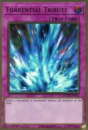 Torrential Tribute · Premium Gold Rare 052