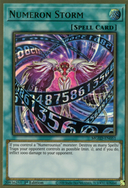 Numeron Storm · Premium Gold Rare 051