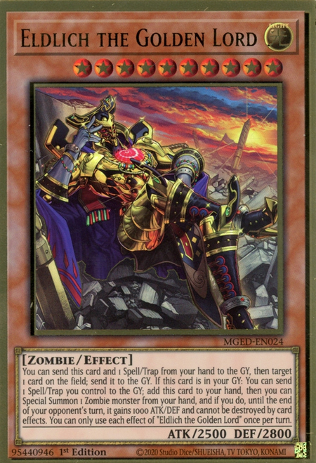 Eldlich the Golden Lord Card Front