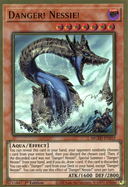 Danger! Nessie! Maximum Gold: El Dorado | Yu-Gi-Oh! | CardTrader