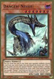 Danger! Nessie! · Premium Gold Rare 019