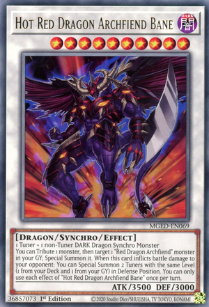Hot Red Dragon Archfiend Bane Card Front