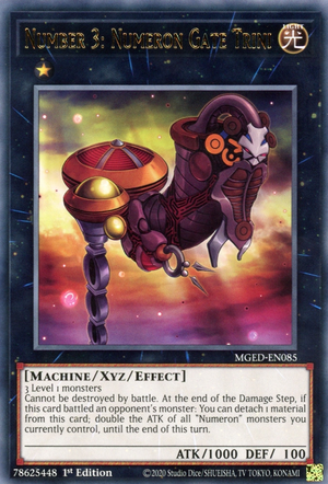 Numero 3: Cancello Numeron Trini Card Front