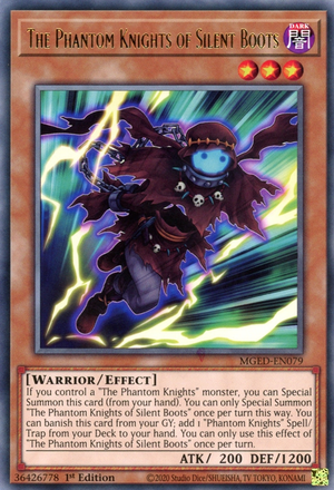 The Phantom Knights of Silent Boots Card Front