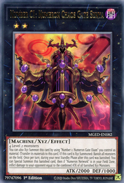 Number C1: Numeron Chaos Gate Sunya · Rare 082