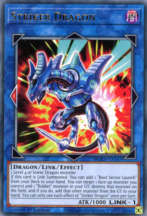 Striker Dragon Card Front