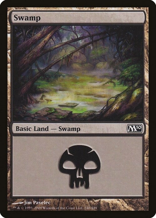 Swamp Card Front