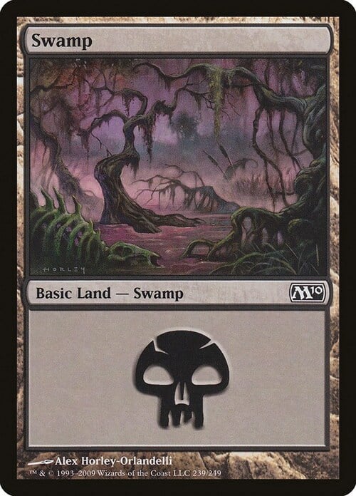 Swamp Card Front