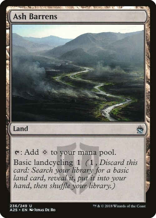 Ash Barrens Card Front
