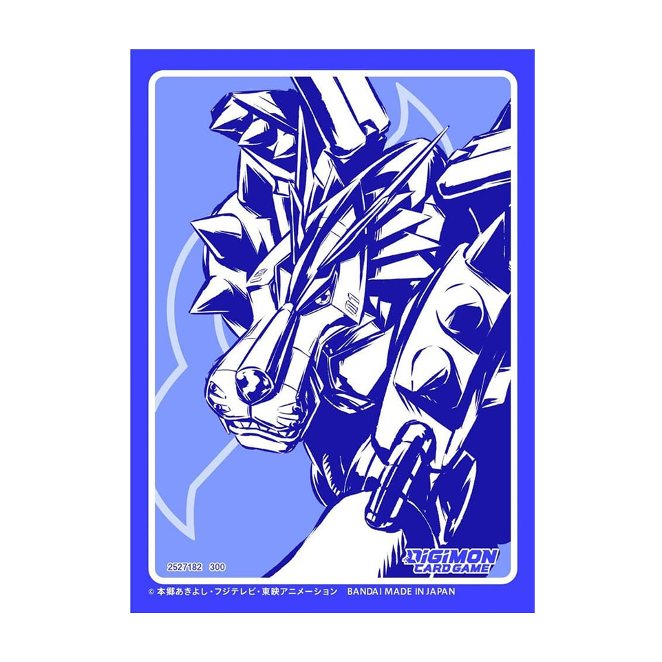 Metal Garurumon Card Sleeves