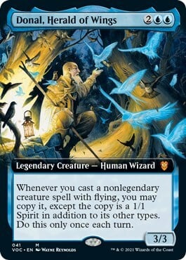 Donal, Herald of Wings Card Front