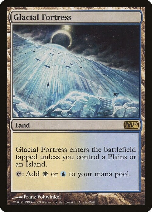 Fortezza Glaciale Card Front