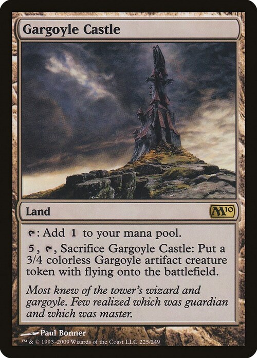 Castello del Gargoyle Card Front