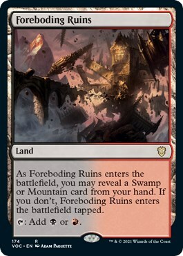 Foreboding Ruins Card Front