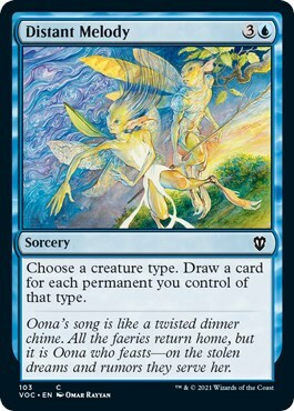 Distant Melody Card Front