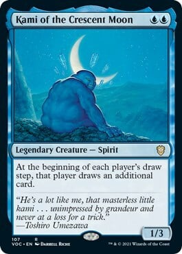 Kami of the Crescent Moon Card Front