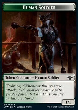 Human Soldier Card Front