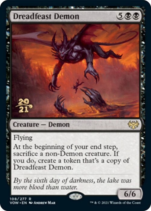 Dreadfeast Demon Card Front