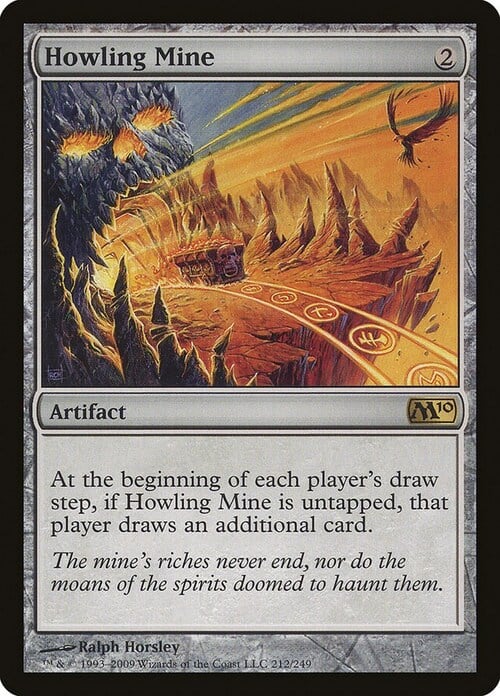 Howling Mine Card Front