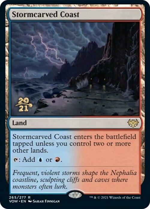 Stormcarved Coast Card Front